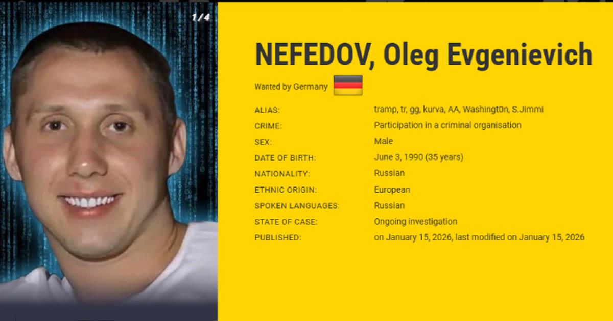 INTERPOL Red Notice warning symbol