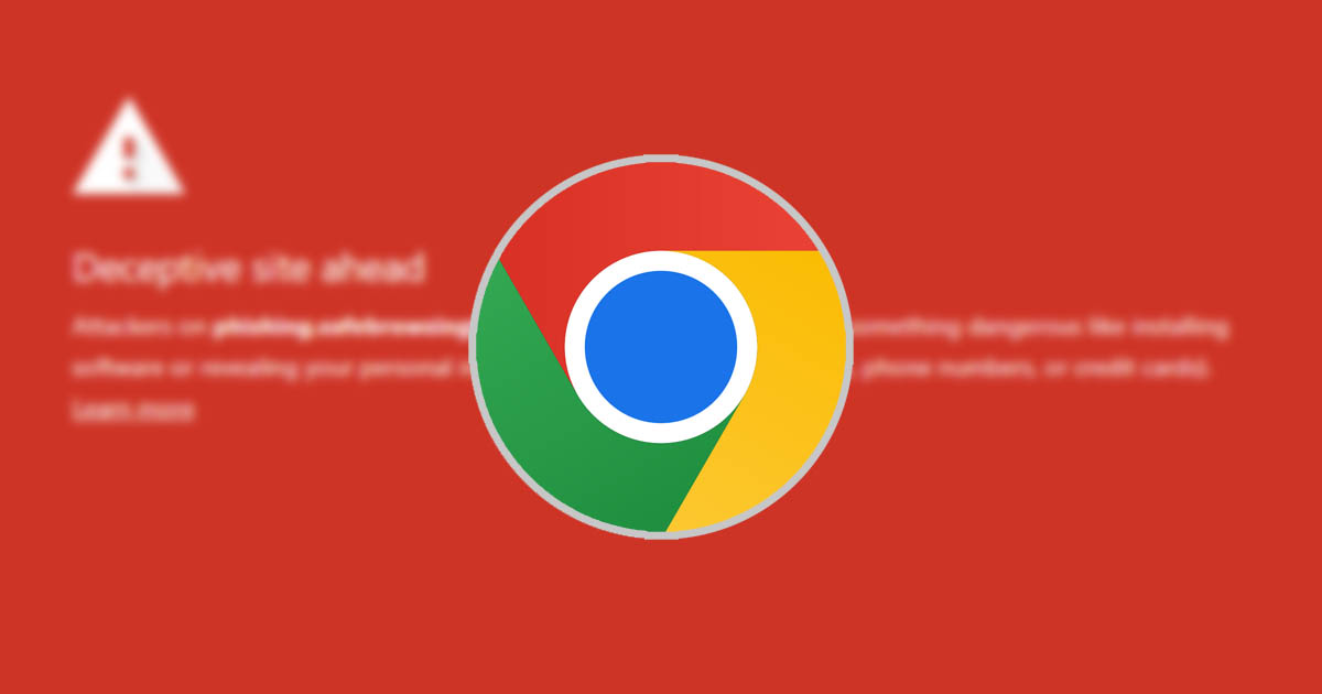 Chrome Web Store malicious extension warning screen