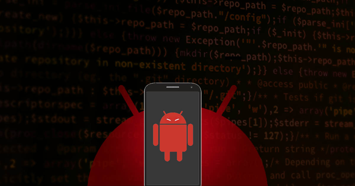 Android botnet concept
