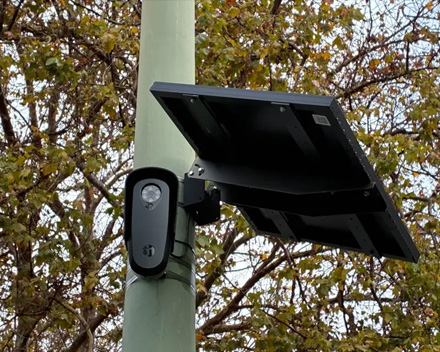 Flock automated license plate reader camera