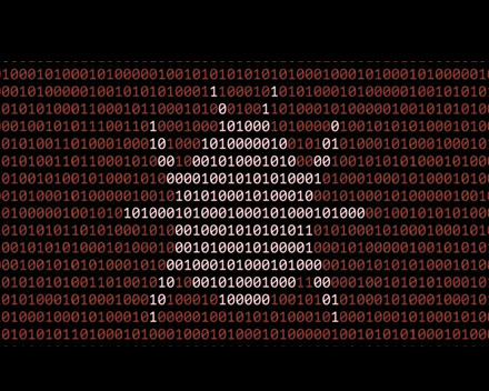 SCADA control screen under cyber attack